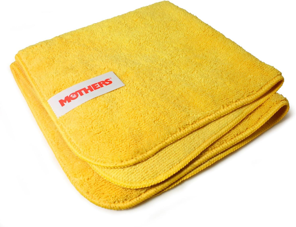 Mothers Professional Grade Premium Microfiber Towels, 16”x16” (90-90004)