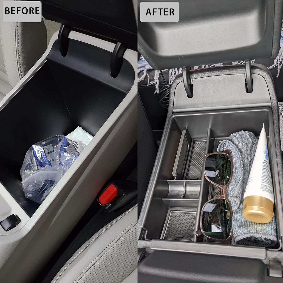 Center Console Organizer for 2022-2024 Hyundai Tucson& Santa Cruz 2022-2026