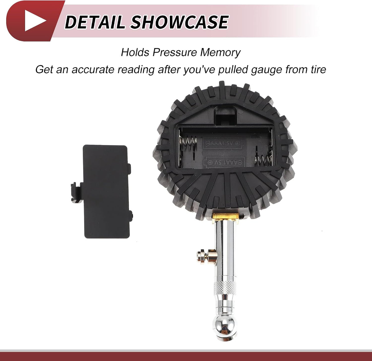 1 Set Universal Digital Tire Pressure Gauge W/Tire Cap 0-200PSI Digital Air Pressure Meter for Cars