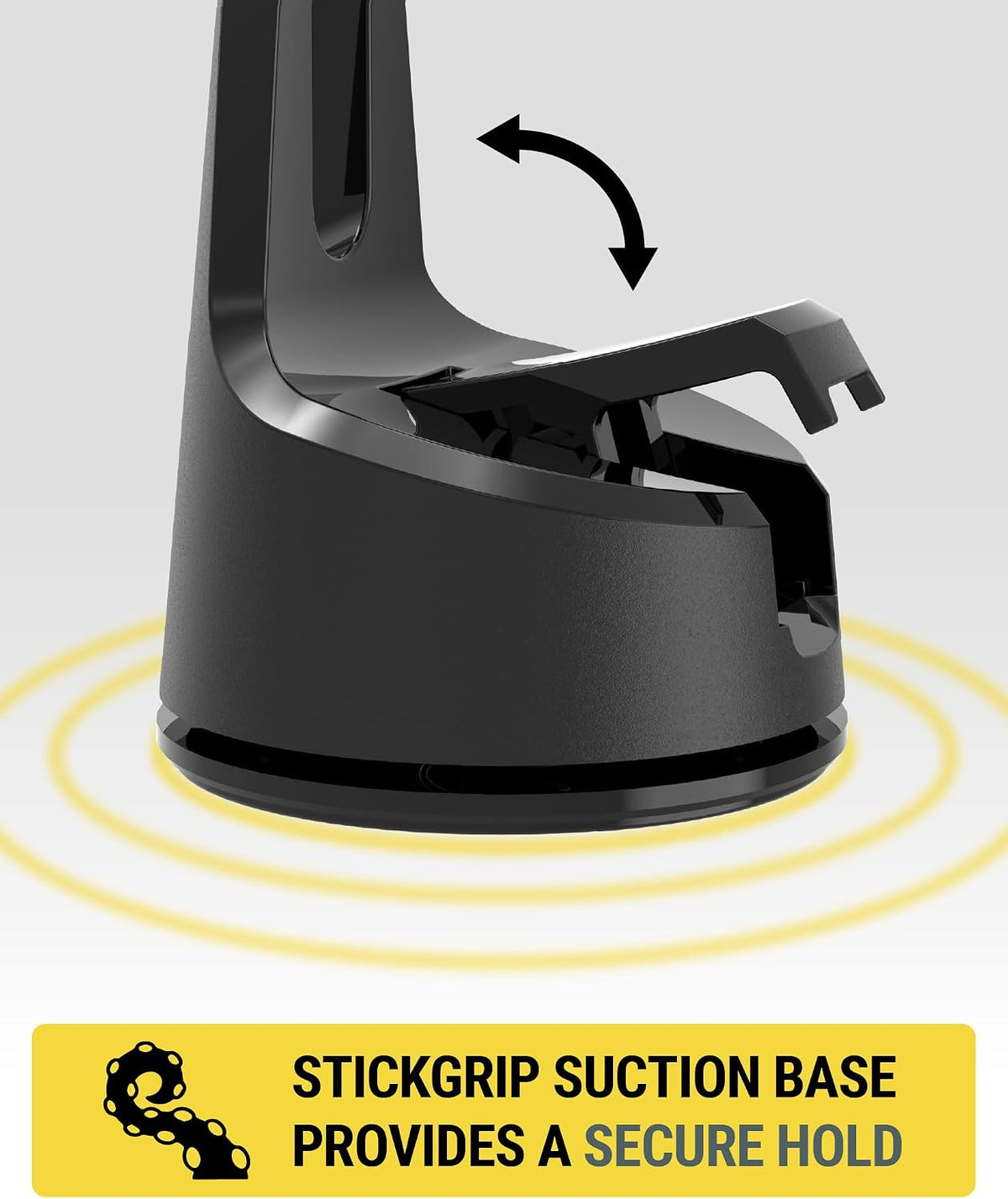 Scosche Qi2 MagSafe Car Mount, 15W Wireless Charging Suction Cup Phone Mount, Magnetic Windshield/Dashboard Cell Phone Holder with Fast USB-C Car Charger Compatible with iPhone 16/15/14/13/12, S25