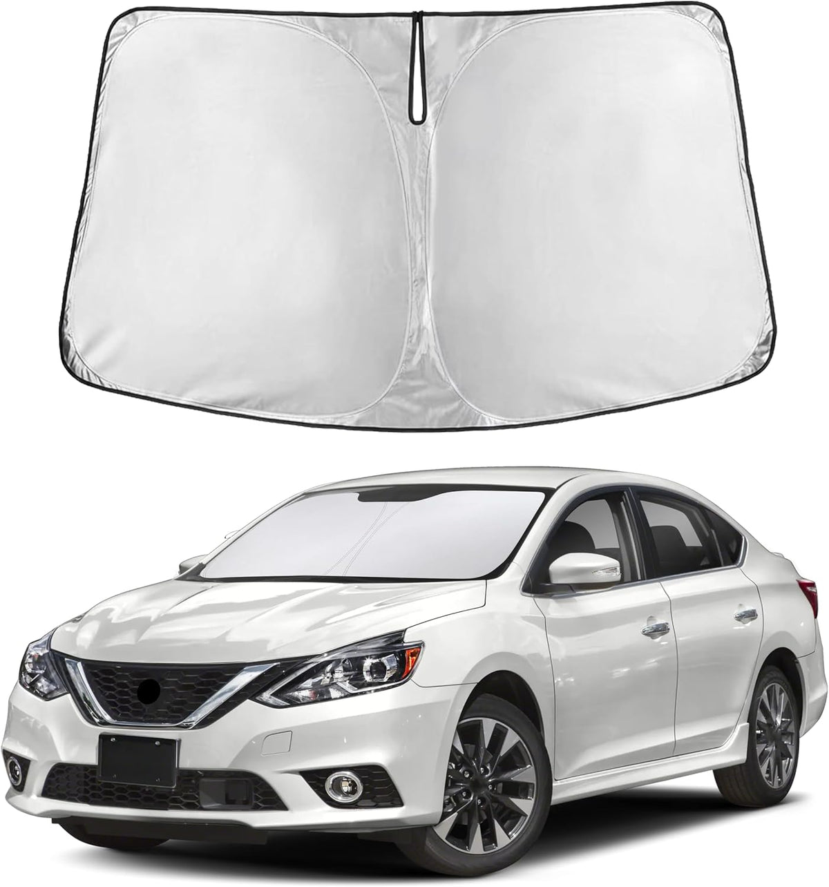 Autovir Windshields Sun Shade Fit for 2024 2025 2026 Subaru Crosstrek