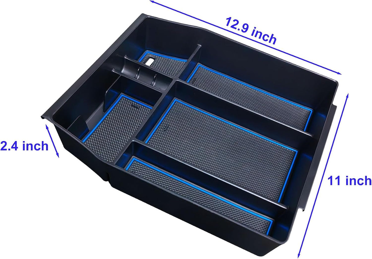 Zxiaochun Center Console Organizer for 2021-2024 Ford F150 Accessories