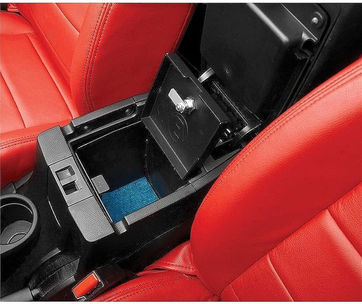 Bestop Center Console Lock Box 4264301 for Jeep Wrangler JK 2011-2018
