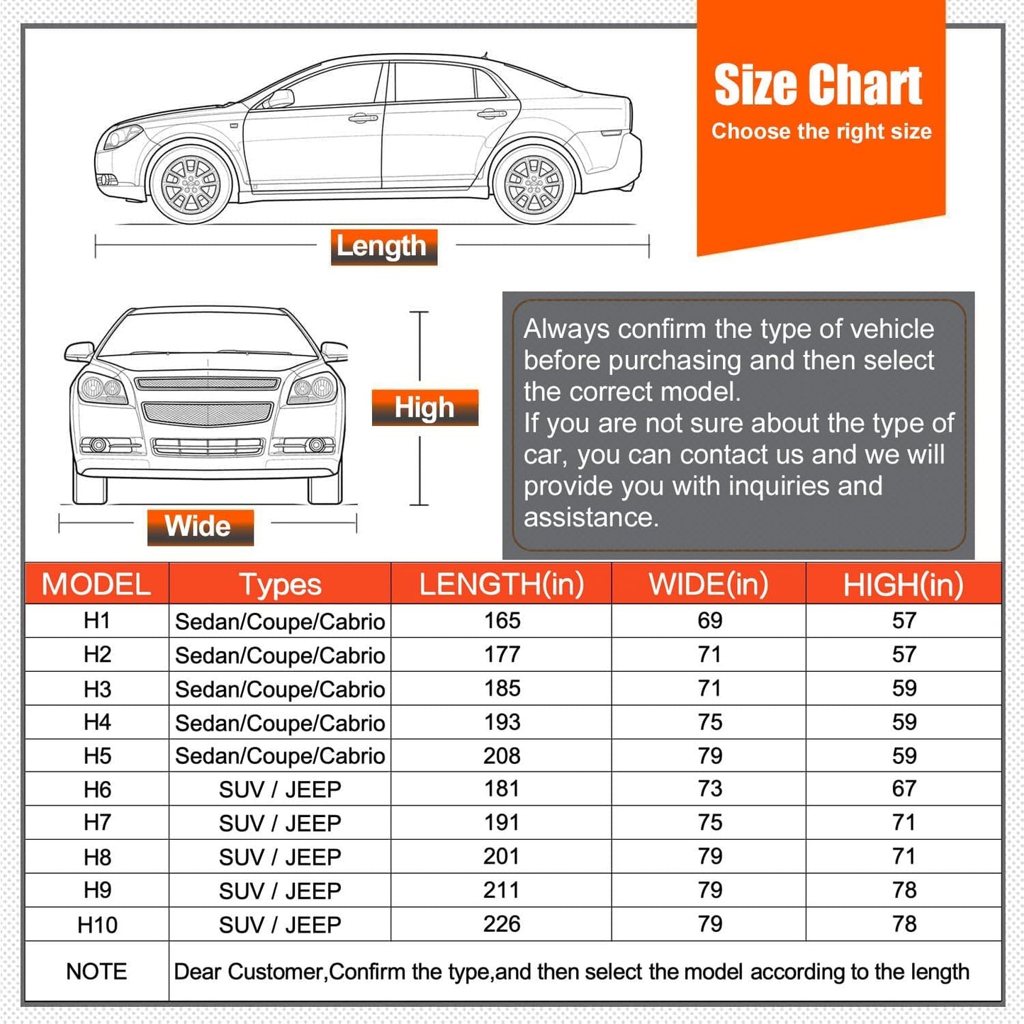 Kayme Hail Protector Car Cover，Anti Hail Thickened Multi-Layered EVA Car Cover Waterproof All Weather with Wind Straps, Outdoor Hail Protection Cover, Fits Sedan/Coupe 186-193 Inch Vehicles