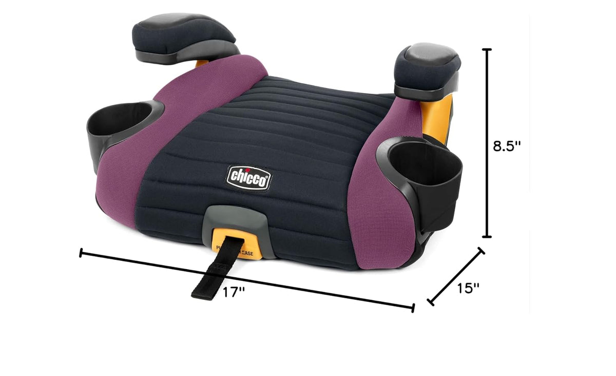 Chicco GoFit Plus Backless Booster Car Seat with Latch, 40-110 lbs