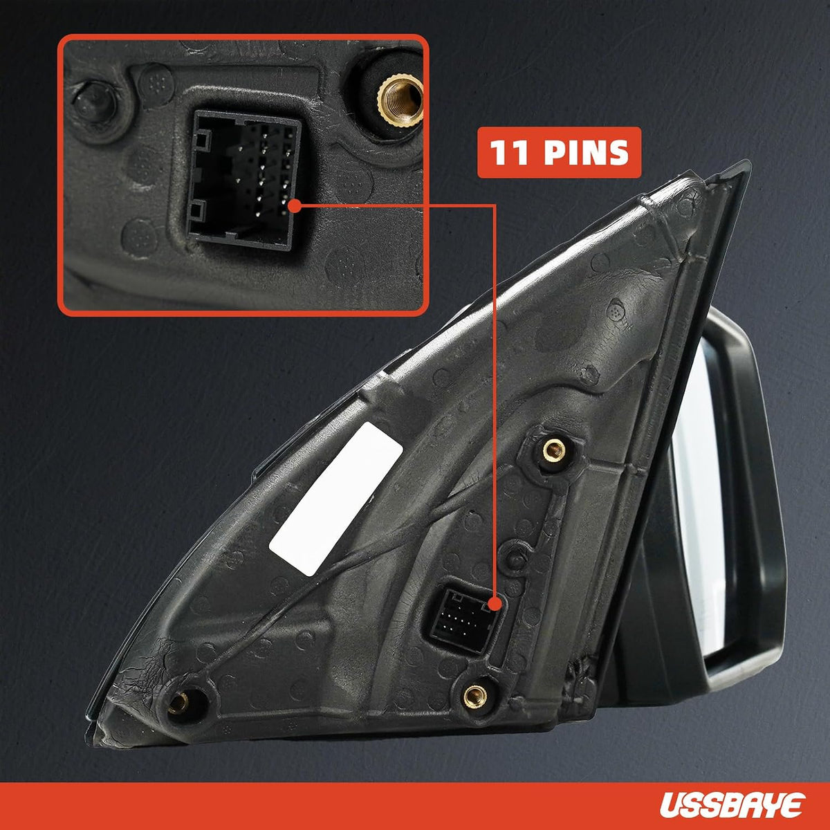 Right Side Mirror for 2017-2019 GMC Acadia Heated Blind Spot Memory