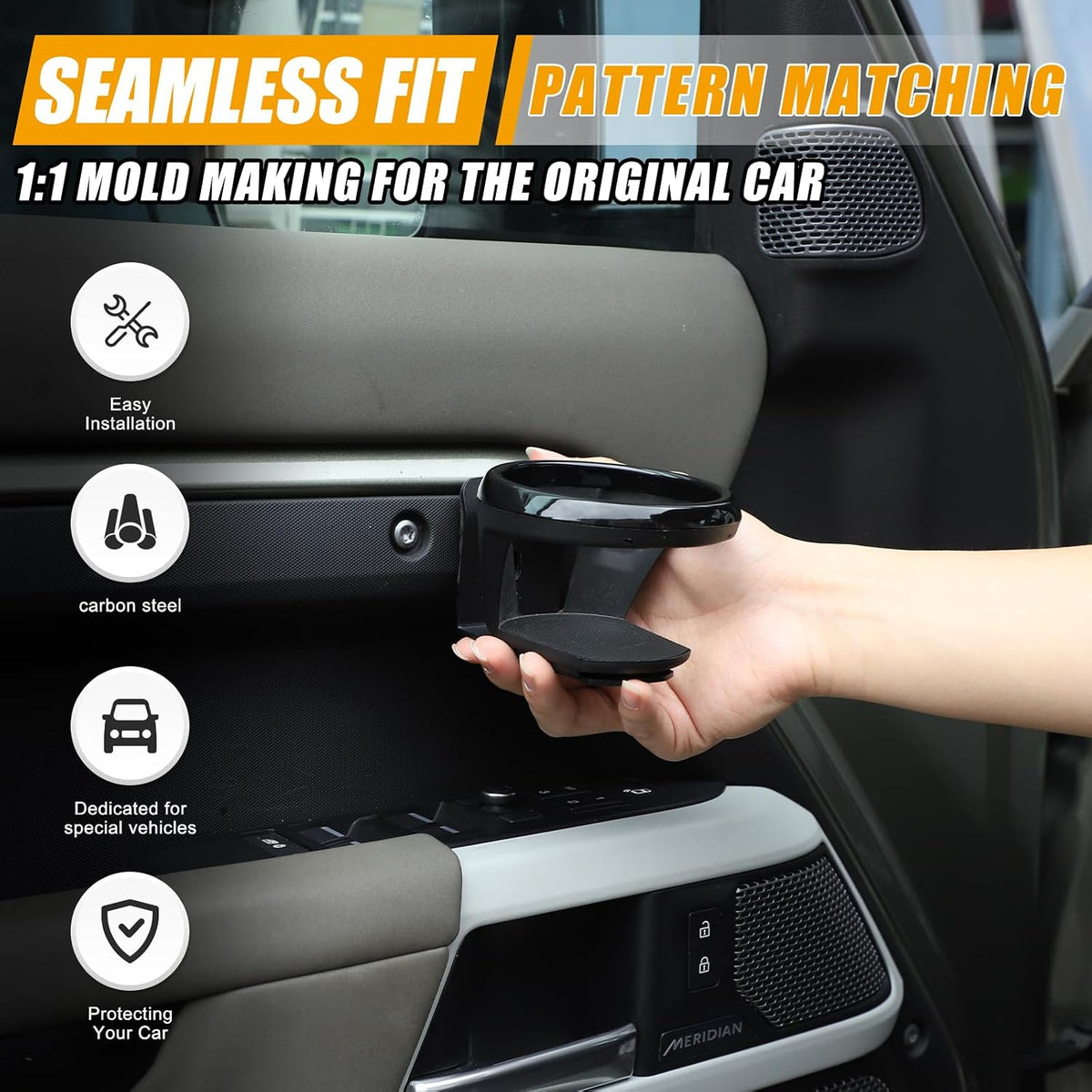 Cup Holder Compatible with Land Rover Defender 90 110 130 2020-2026