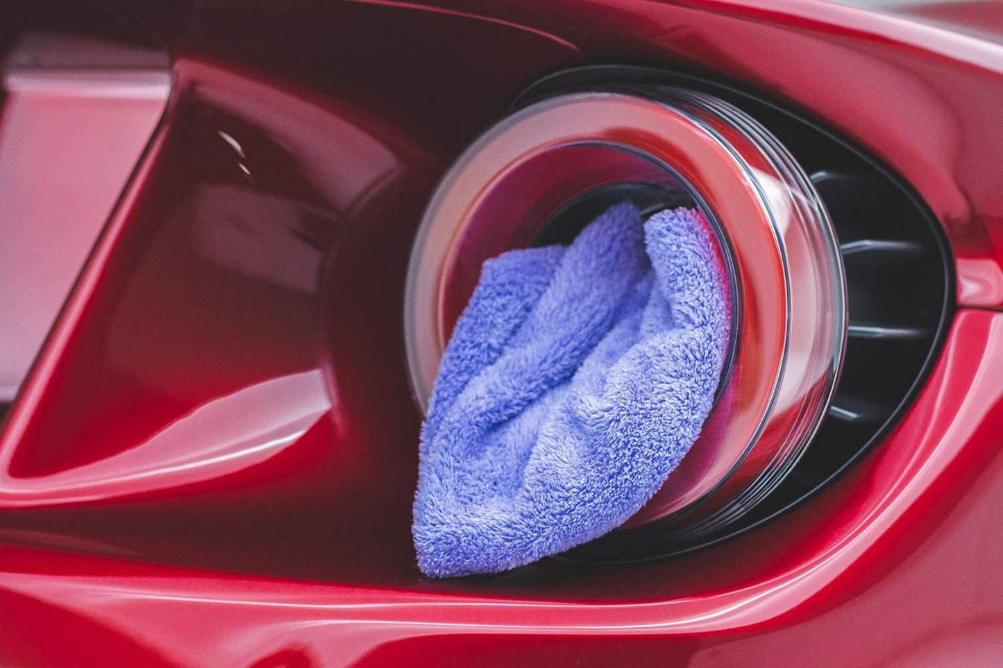 The Rag Company - Eagle Edgeless 350 (5-Pack) Professional Korean 70/30 Blend Super Plush Microfiber Detailing Towels, 350GSM, 16in x 16in, Lavender