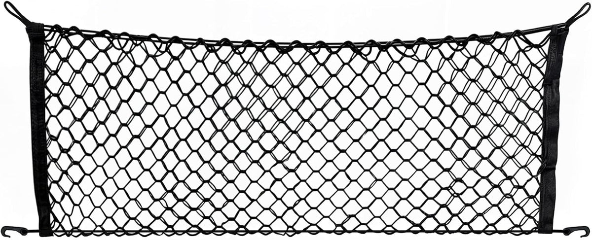 Envelope Style Trunk Cargo Net for Toyota 4Runner 2 Row Model Only 2010 - 2025 - Premium Trunk Organizer and Storage - Luggage Net for SUV - Best Car Organizer for Toyota 4 Runner