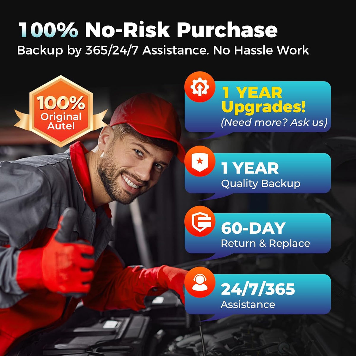 Autel Scanner MaxiCheck MX808S: All System Bidirectional OBD2 Scan Tool