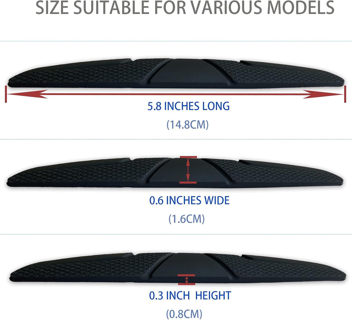 Car Door Edge Guards: Anti-Scratch Rubber Protectors