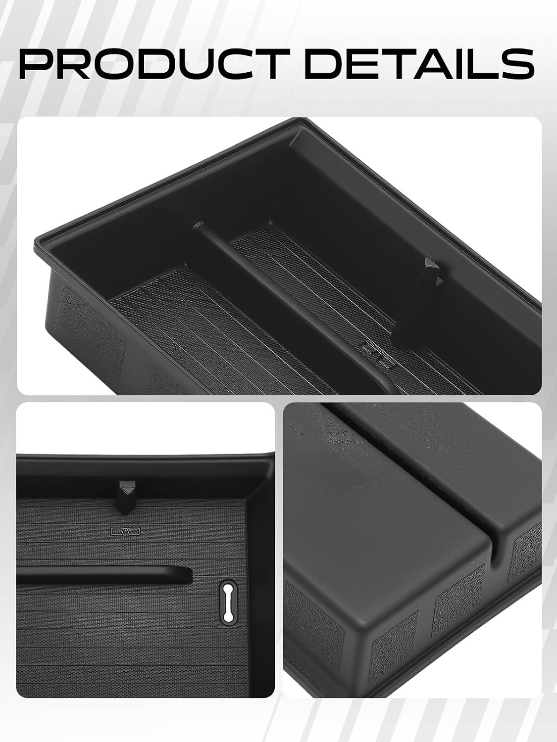 YHTAUTO Center Console Storage Box for Tesla Model 3 2021-2023