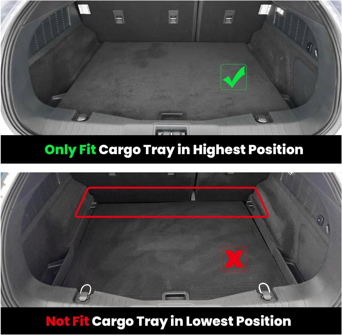 LASFIT Floor Mats for Ford Mustang Mach-E 2026 2025 2024 2023 2022 2021