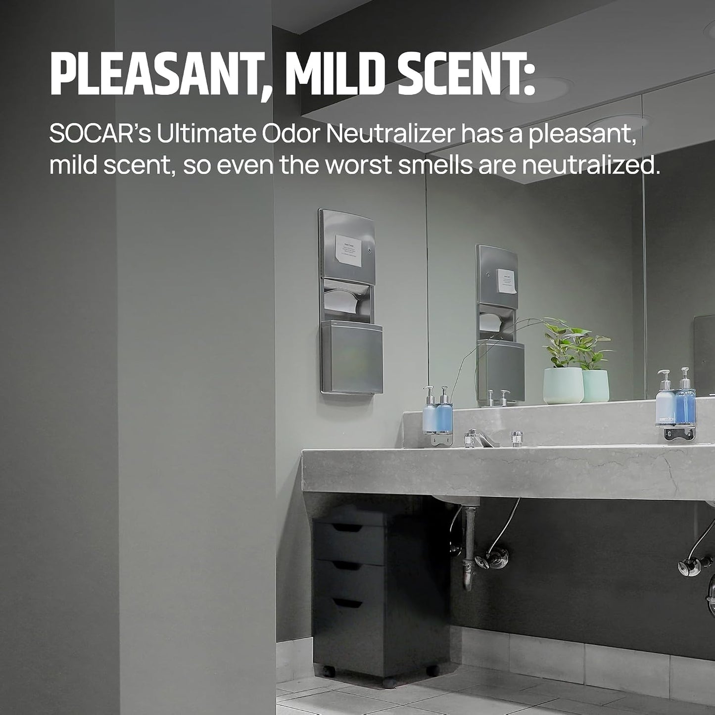 SOCAR CHEMICAL - Odor Neutralizer Eliminates odors for Home, Office, Gym, Car. Eliminates Unwanted Smells from Pets, Cooking, Sports Gear, Urine, Vomit & Unwanted, Strong Odor 32oz Liquid Spray
