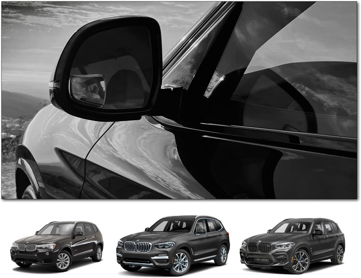 Blind Spot Mirrors- Compatible with 14-24 BMW X3 Extended View - 2 Piece Set (Left & Right)