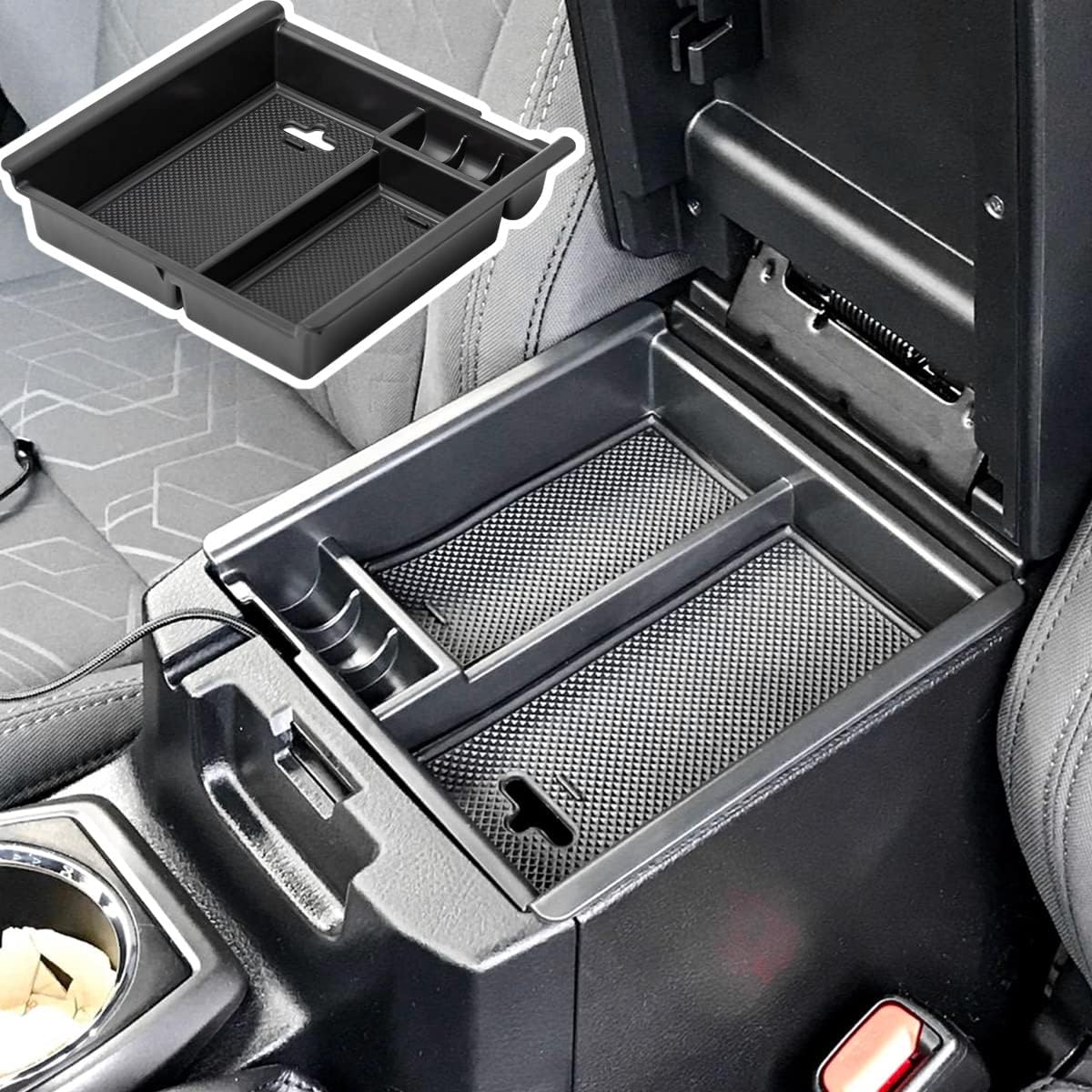 Center Console Organizer for 2016-2023 Toyota Tacoma Armrest Storage Box