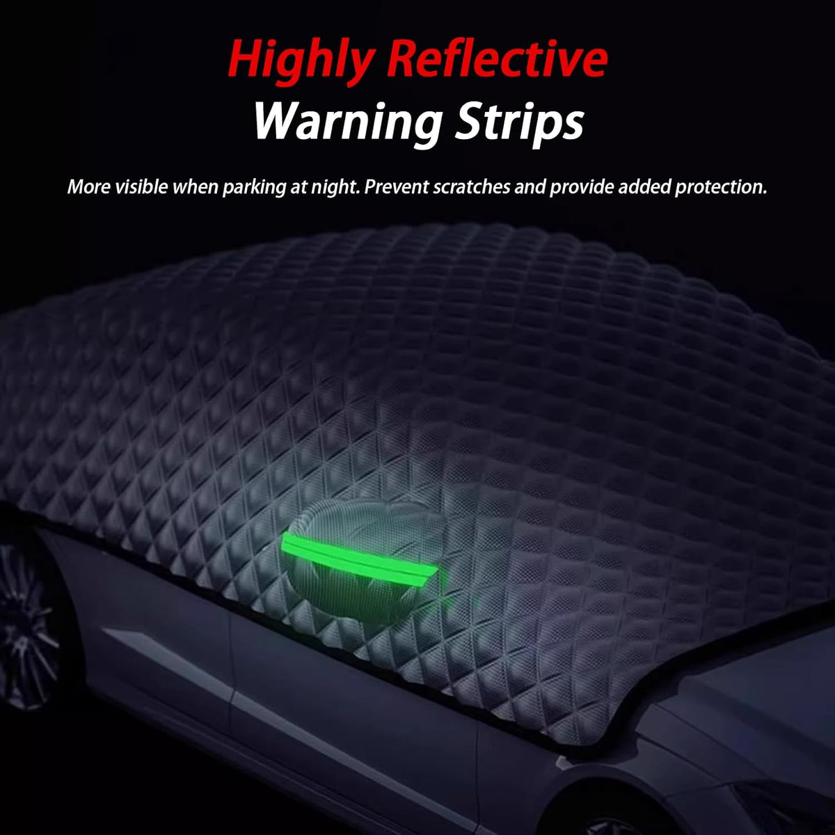 Car Windshield Cover for Porsche Macan 2014-2020 2021 2022 2023 2024 2025 2026, Automotive Windshield Snow Covers with Side Window & Rearview Mirror Protector, Windshield Cover for Ice and Snow