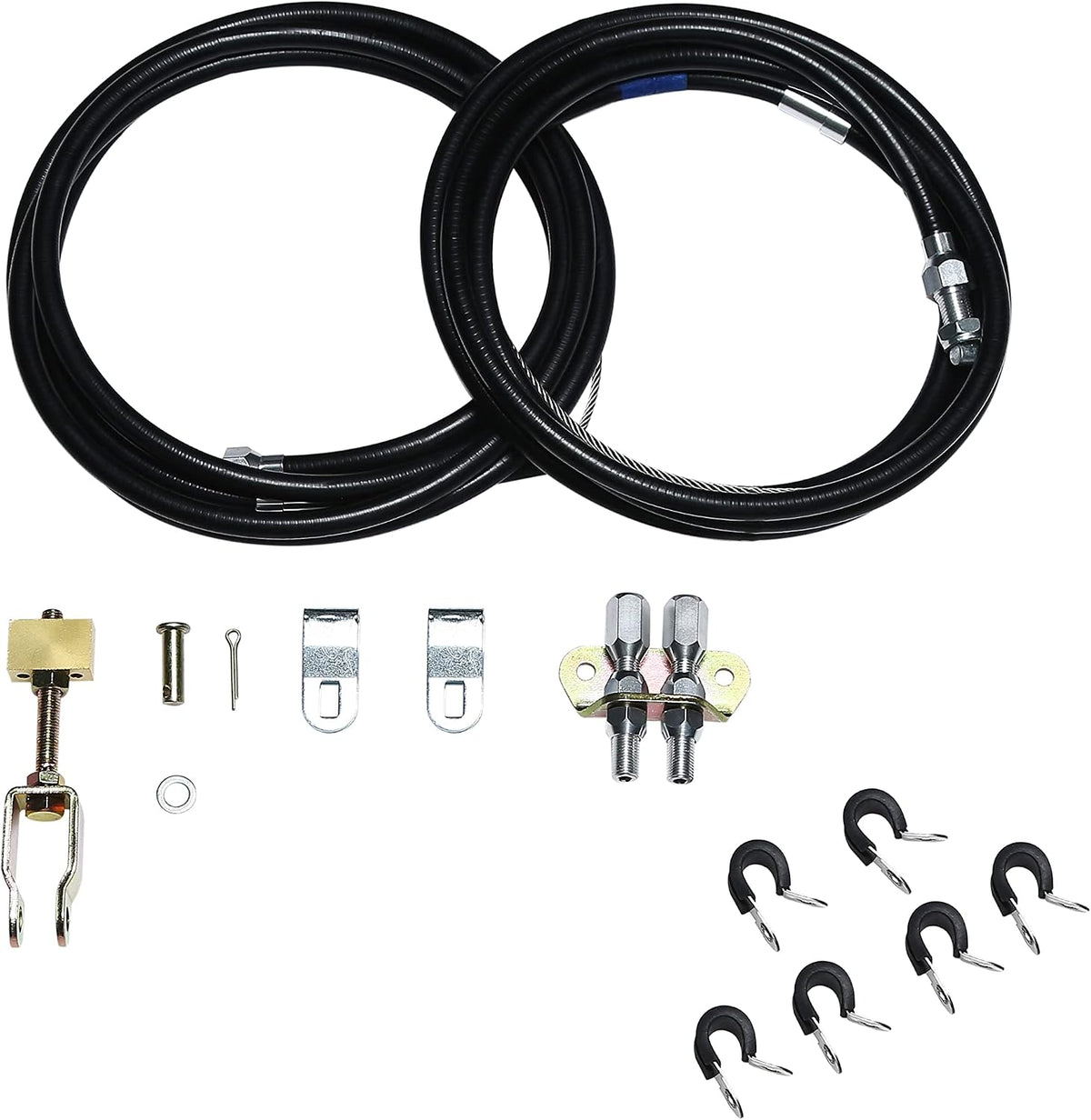 UnIversal Emergency Parking Brake Cable Complete Kit