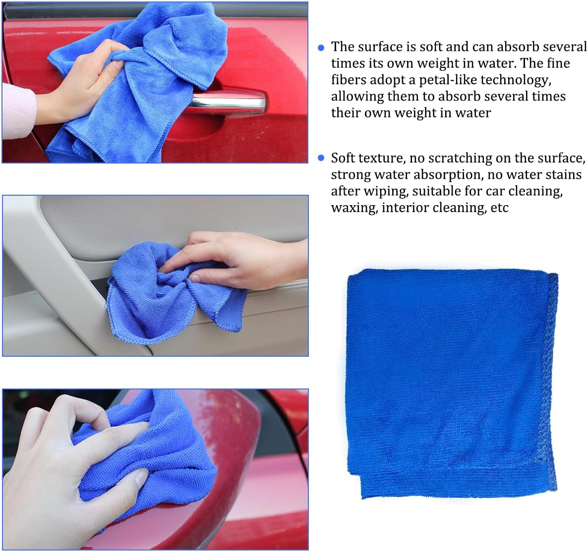 9PCS Car Glass Polishing Kit, Windshield Scratch Removal Set for Removing Wiper Blade Damage Scuffs, Wheel Scratch Felt Pad Repair Kit with 100g Cerium Oxide Powder, Universal Fit