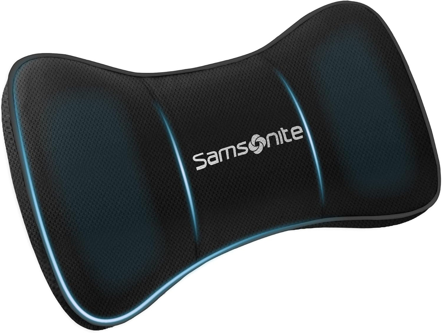SAMSONITE, Travel Neck Pillow for Car or SUV, Boost your DRIVING COMFORT, High Grade - Memory Foam, Comfortable Headrest Cushion, Fits ALL VEHICLES, Gray…