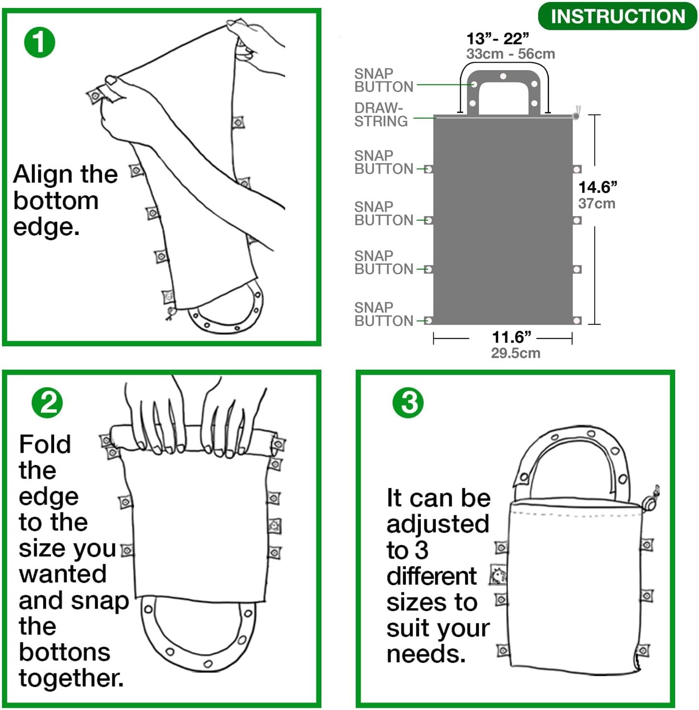 Leak-Proof Waterproof Car Trash Bag Foldable Multipurpose Trash bin Container Storage Cute Grocery Organizer Bag for Automotive Front or Back Seat in Cars SUVs and Trucks (Tropical)