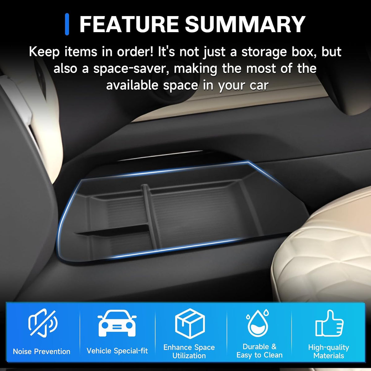 SXCY for 2025 2026 Armada Under Console Organizer