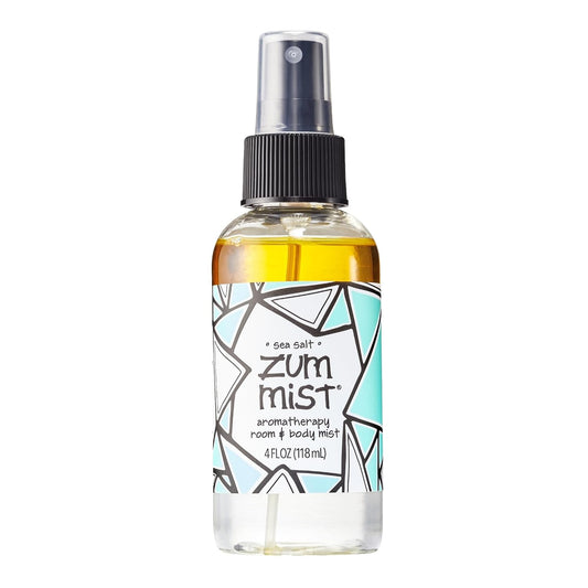Zum Indigo Wild Mist Room & Body Spray - Aromatherapy Essential Oil Spray - Natural Body Mist & Room Spray - Sea Salt Scent - 4 fl oz