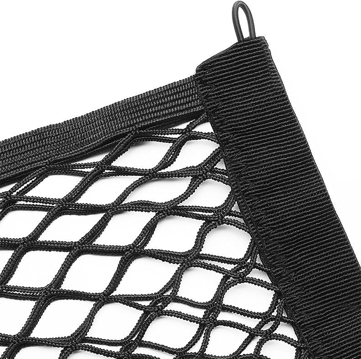 Cargo Net Tailgate Net Car Trunk Organizer for SUV- Adjustable Elastic Nylon Mesh Car Nets, Envelope Style Trunk Cargo Net for Universal Vehicle