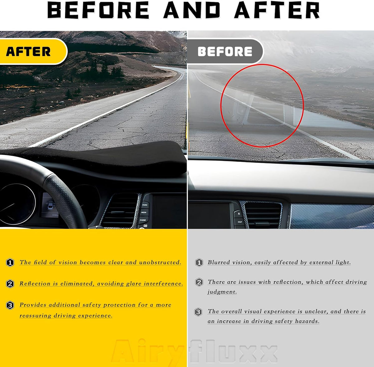 Dashboard Cover fit for Mazda 6 2009 2010 2011 2012 2013 Dash Cover Nonslip Dash Mat Pad Protector Interior Accessories