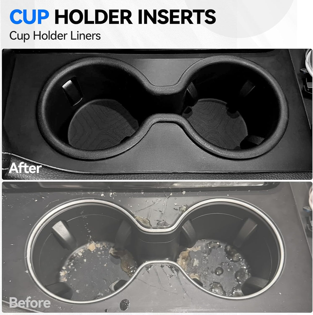 ELECFRESH 4PCS Center Console Organizer Tray for 2023-2026 Honda Pilot 2024-2026 Honda Ridgeline&Passport Accessories, Armrest Storage Box and Divider, Hidden Storage Box and Cup Holder