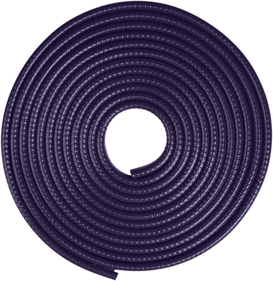 SEWACC Purple Car Door Edge Protector Rubber Door Edge Guard Trim Strip for Scratch Prevention Door Sills Hatches and Panels Car Door Protector Guards for Easy Install