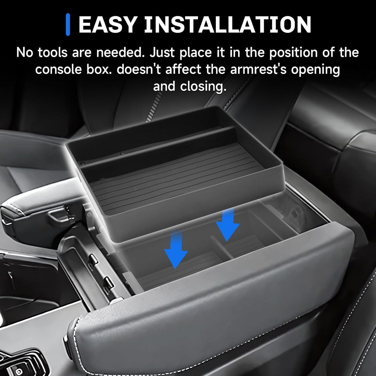 SXCY 2-Layer for 2026 Lexus TX Center Console Organizer Tray