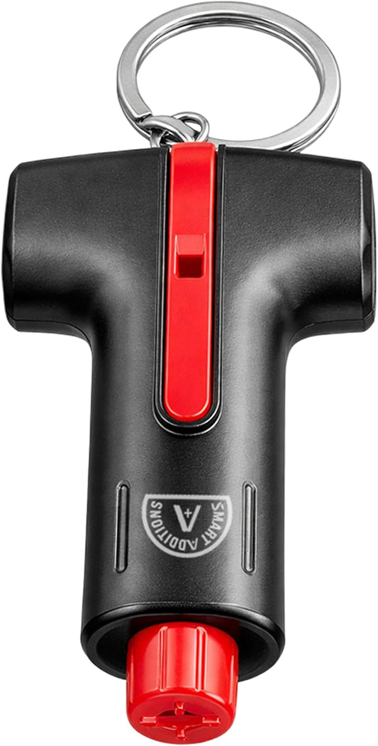 ADD-SCAPE 3-in-1 Car Emergency Escape Tool – Glass Breaker & Belt Cutter