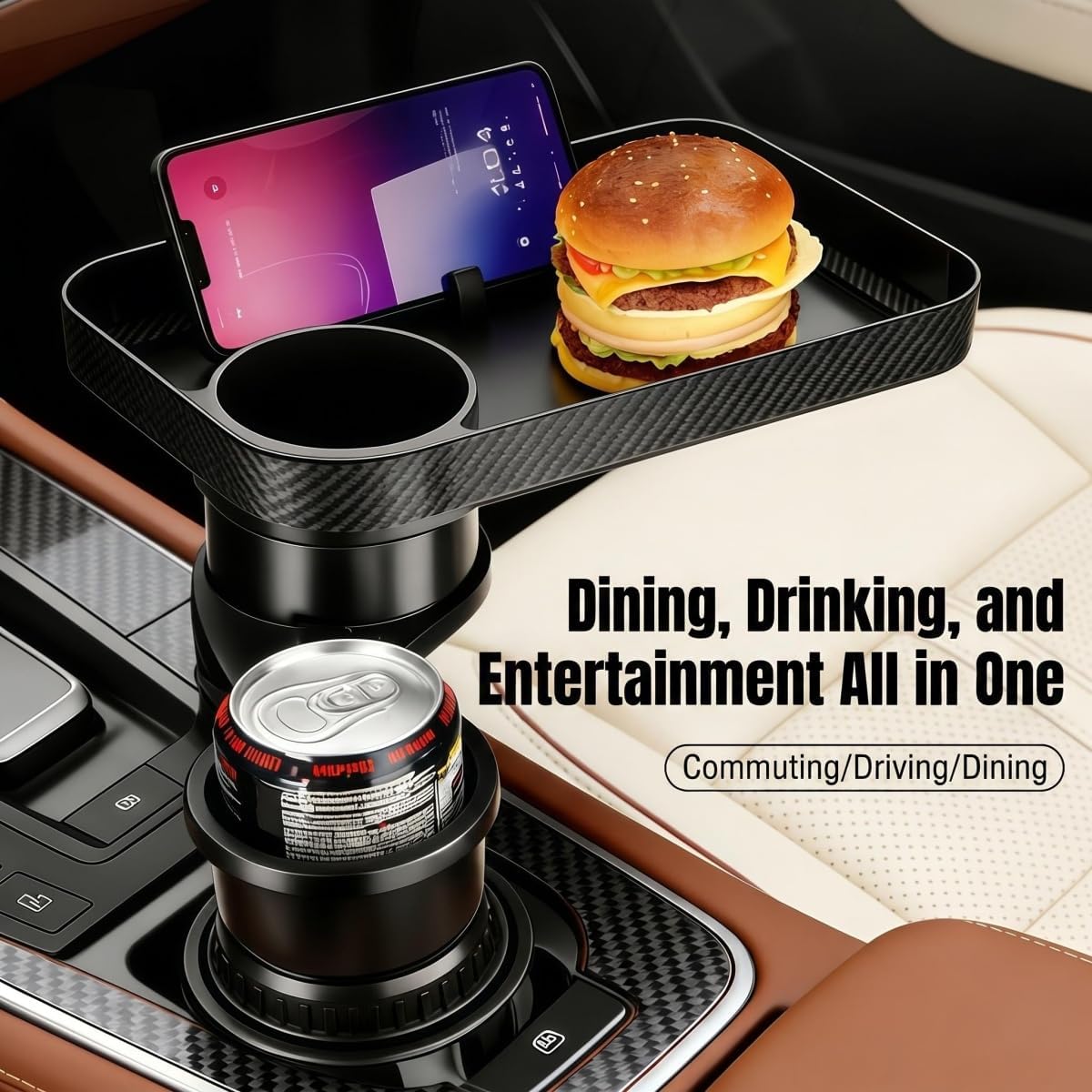 Car Cup Holder Tray Compatible with Subaru Outback 2020-2025