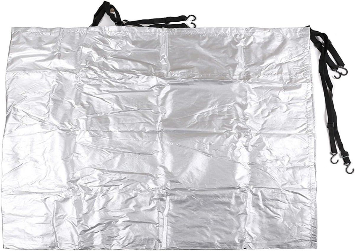 Car Extra Large Windshield Snow Cover Fit Toyot@ FJ Cruiser 2007-2021 Front Windshield Cover Protect Car Hood/Windshield/Wipers for Snow/Ice/UV/Rain/Frost/Windproof/Sunshade Cover Exterior Accessories