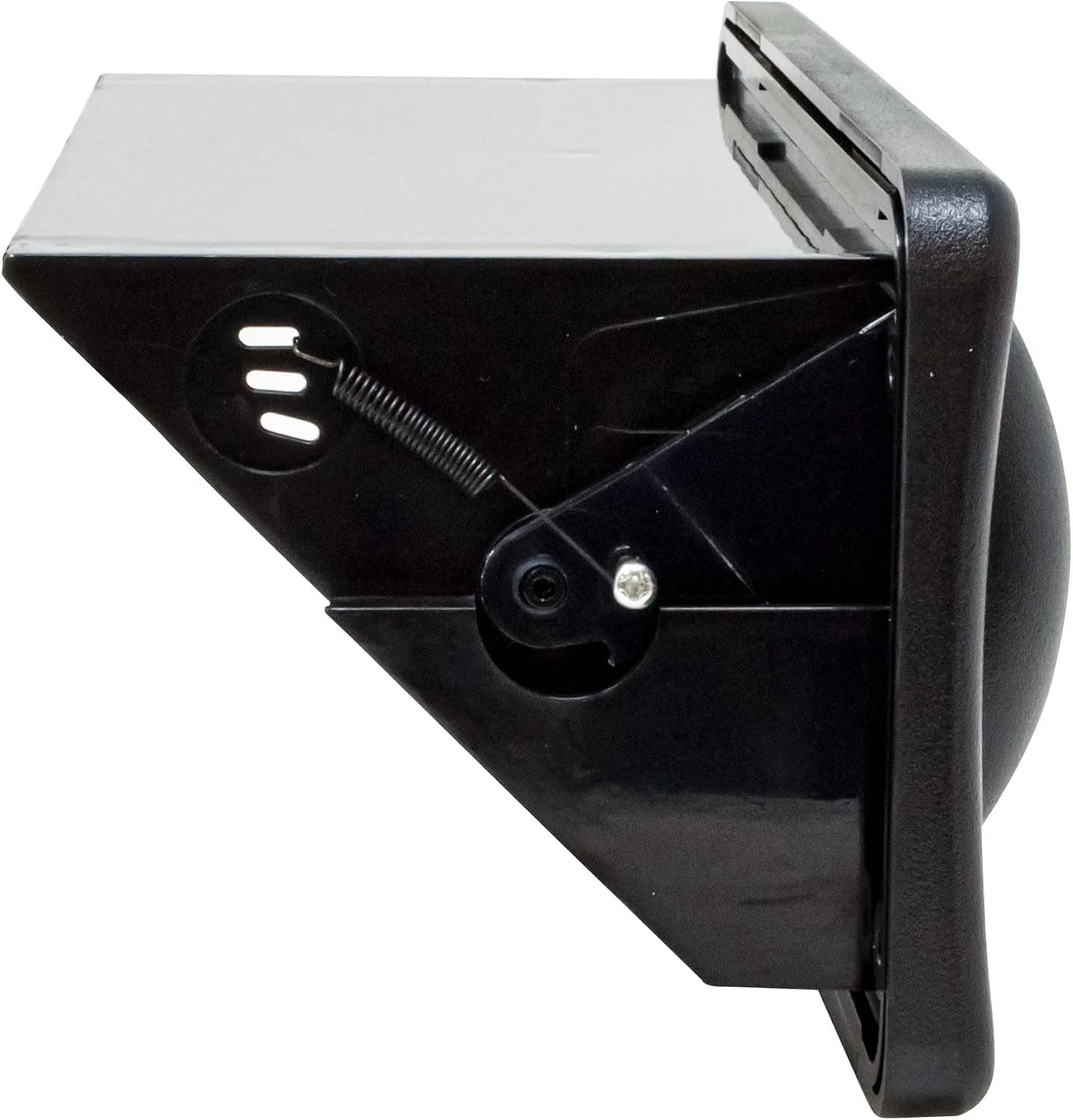 Creative Audio CAMC1B Marine Single DIN Radio Mounting Kit with Retractable Cover (Black)