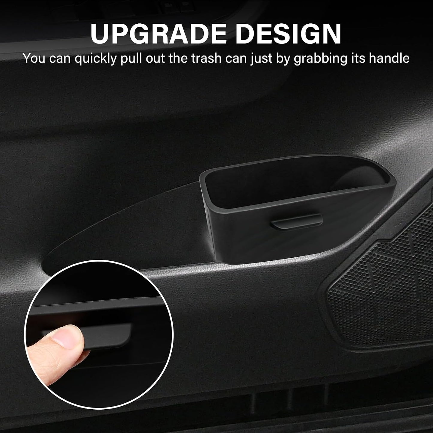 for Toyota Rav4 Accessories 2025 2024-2019 Door Side Trash Can Garbage Bin Storage Box Tray (2 Pcs)