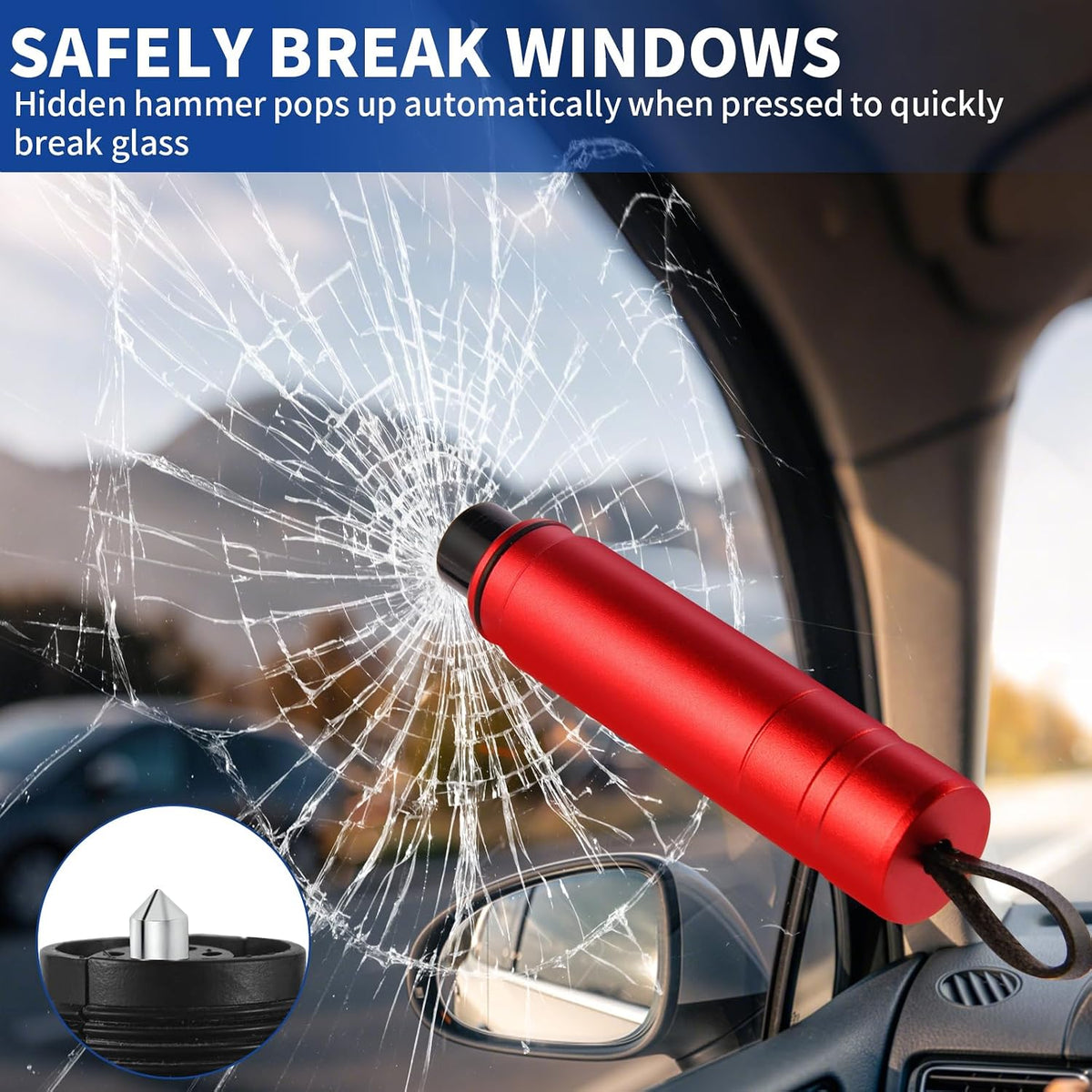 FRONTLINE Bundle Window Breaker and 4 Pack Mylar Blankets