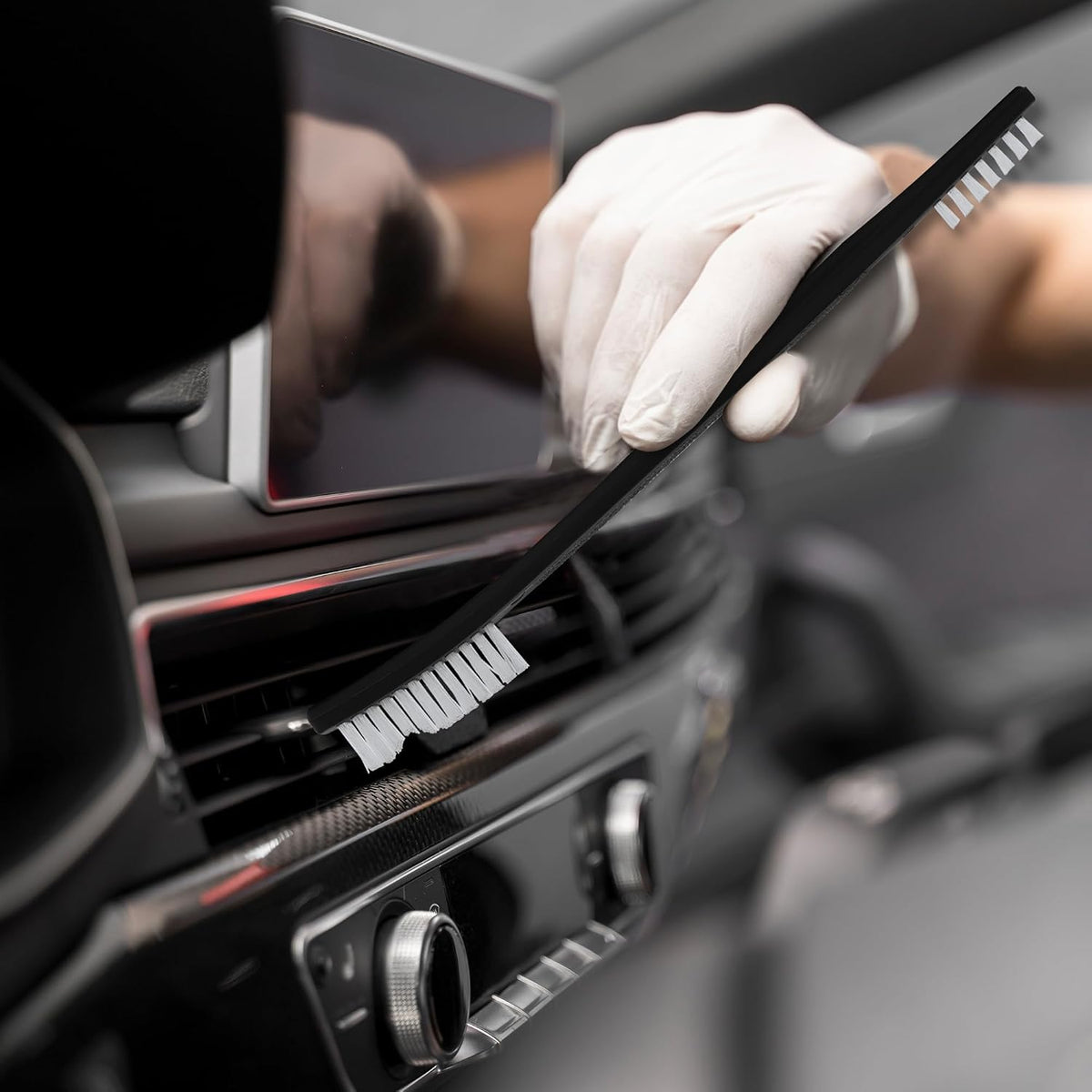 Nanoskin Detail Brushes for Automotive Cleaning, 6-Pack