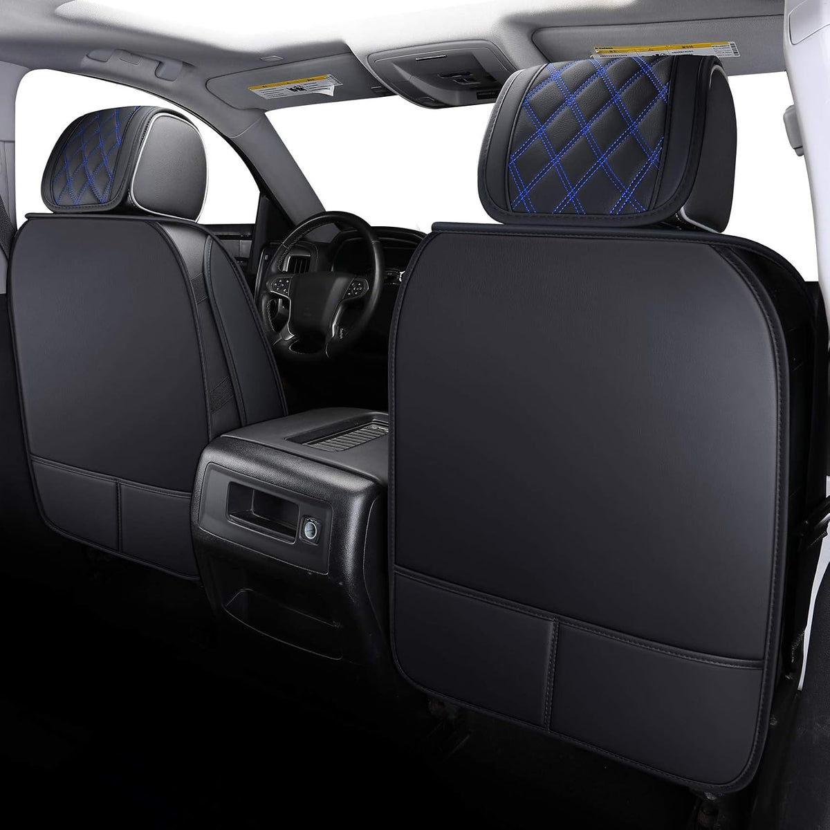Chevy Silverado GMC Sierra 2 Front Seat Covers 2007-2026 1500 2500HD 3500HD