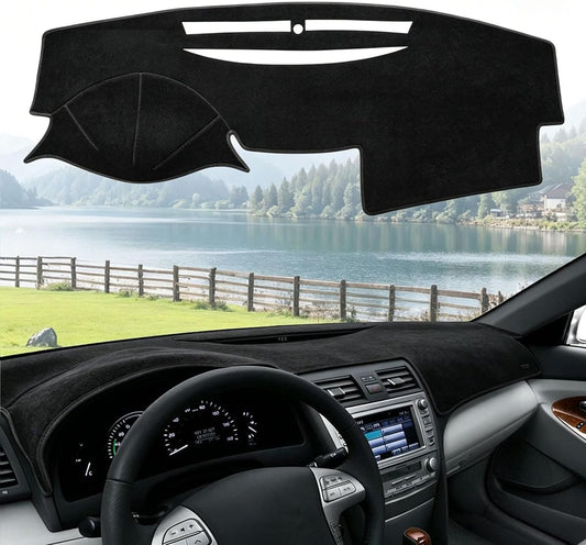 Dash Cover Mat for Toyota Camry 2007 2008 2009 2010 2011 Dashboard Cover Mat Interior Accessories Non-Slip Pad Carpet Sunshield Protector Black