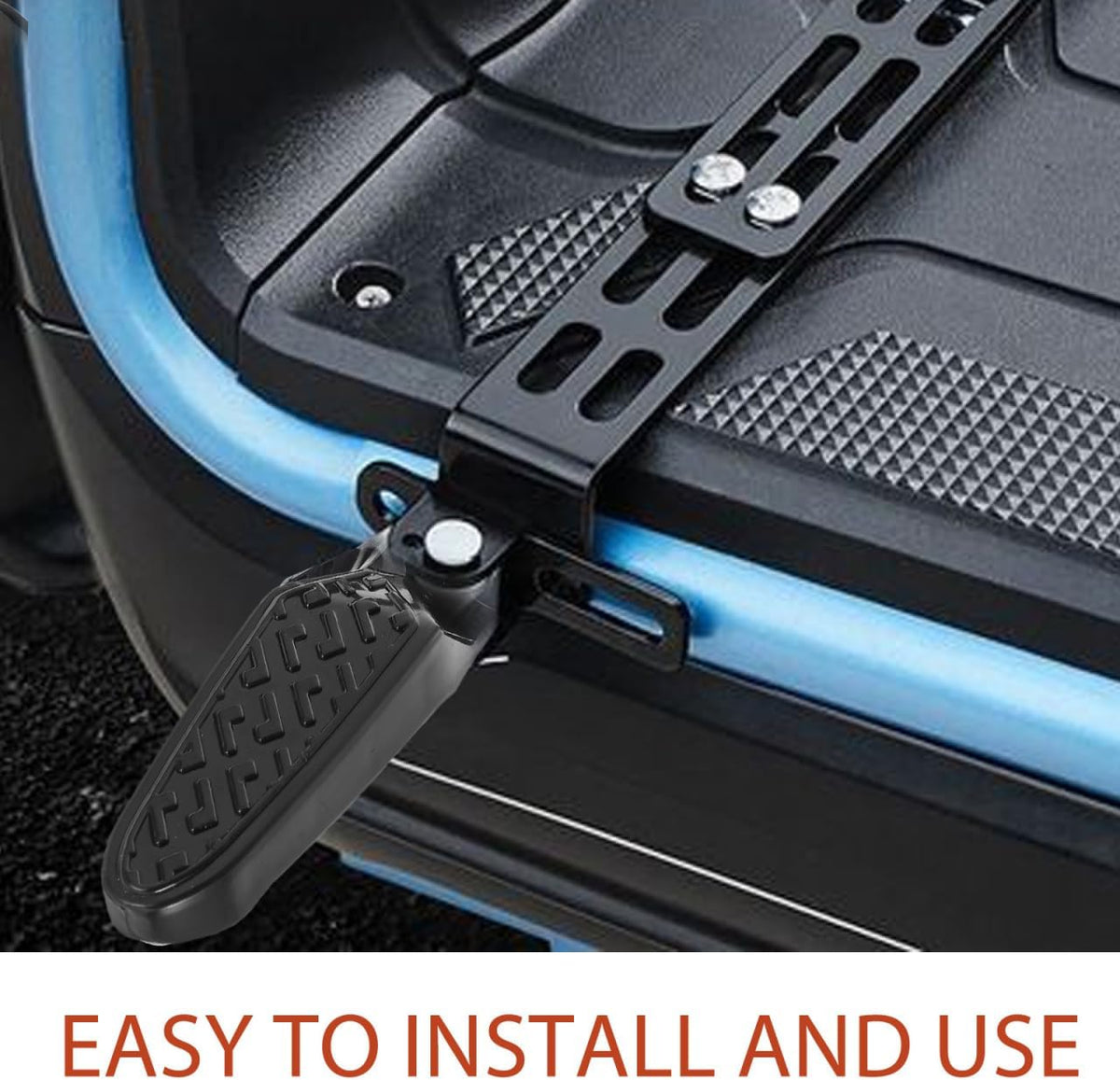 Rear Foot Peg Pedal Replacement for Mountain Bike Electric Car Foot Peg Passenger Rear Footrest 1 Pair 4.72 X 2.75 X 1.57 in Cycling Accessory