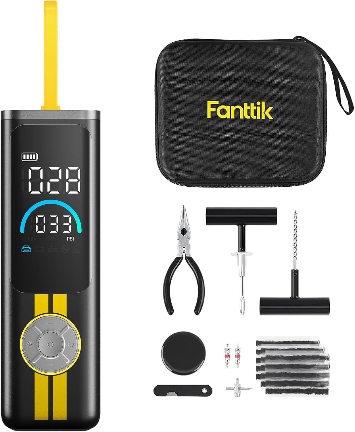 Fanttik Tire Repair Kit and X9 APEX Tire Inflator