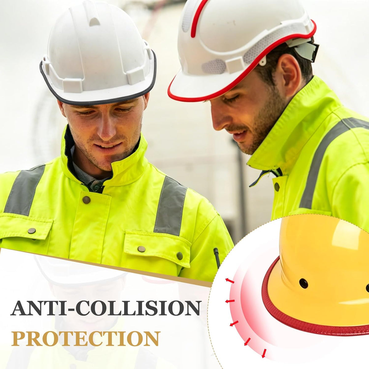 PATIKIL Hard Hat Brim Guard Full Brim Helmet Edge Protector