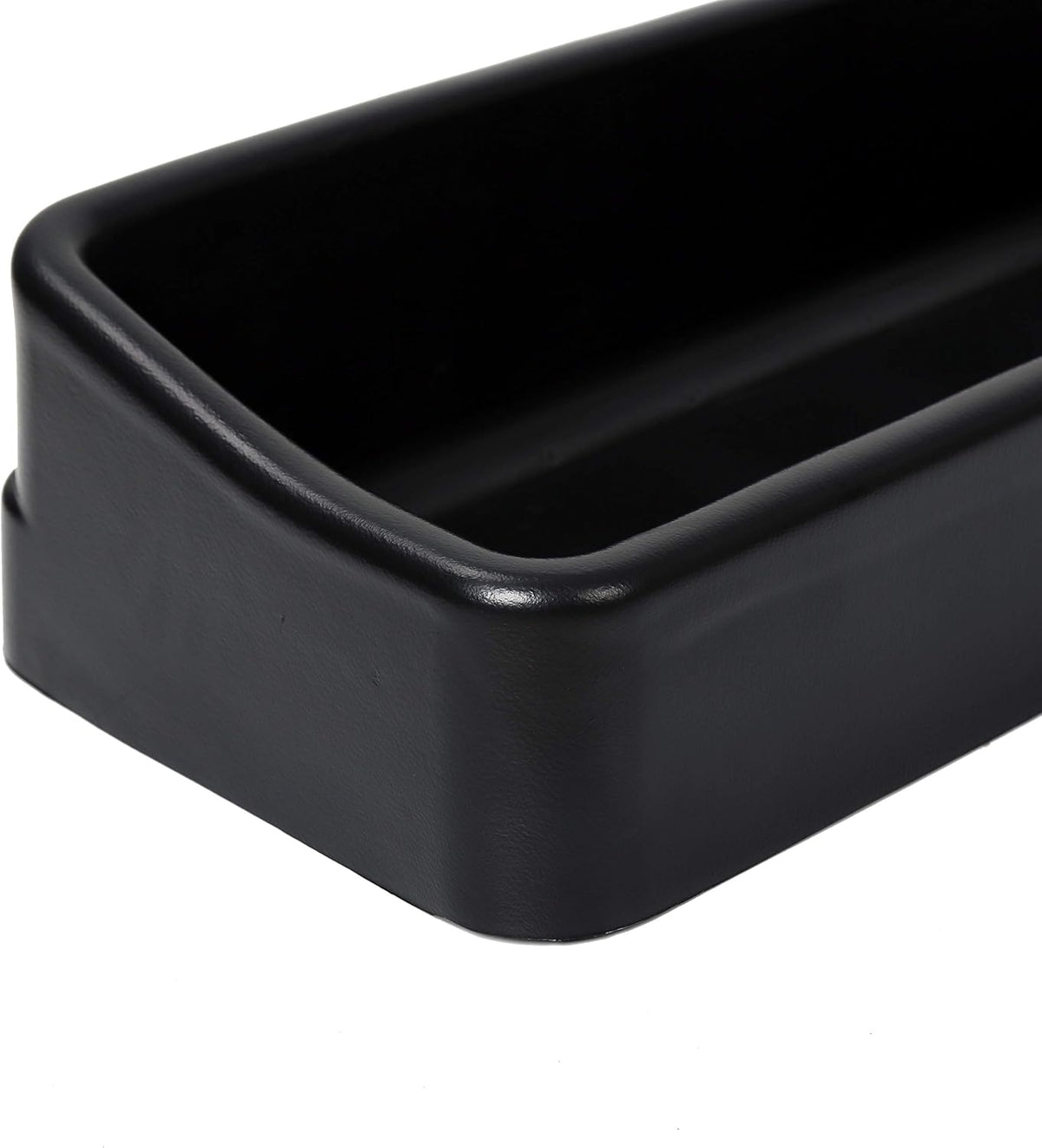 ALMUOO Rear Under Seat Storage Box Cargo Organizer Compatible with 2015-2024 Ford F150 SuperCrew Cab,2017-2024 F250 F350 F450 Crew Cab,Truck Interior Storage Container