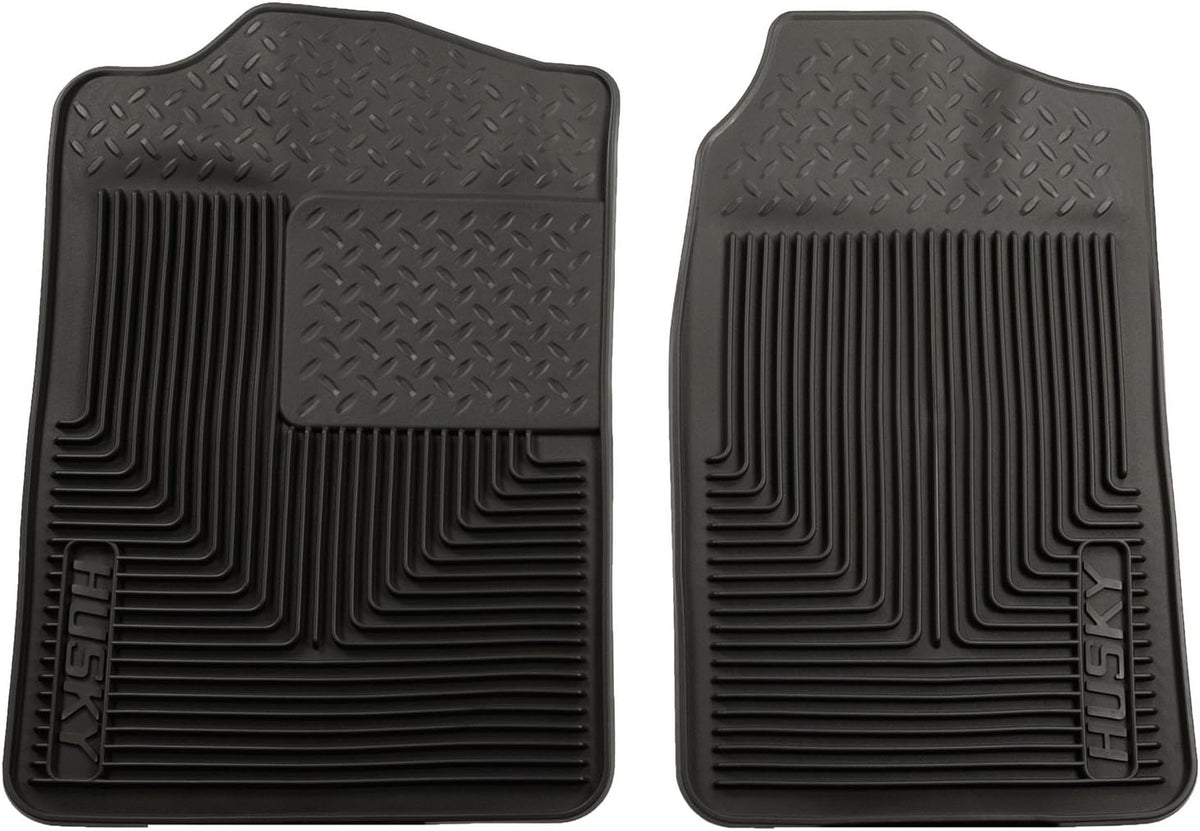 Husky Liners - Heavy Duty Front Floor Mats | 1988-1999 Chevrolet C1500/K1500, 1988-2000 Chevrolet C2500/K2500, Black | 51011