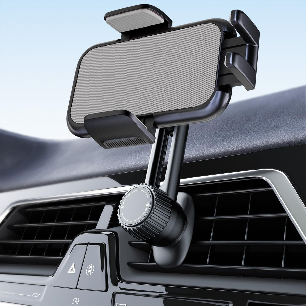 2026 Car Phone Holder [Never Blocking Vent] with Wide Clamp