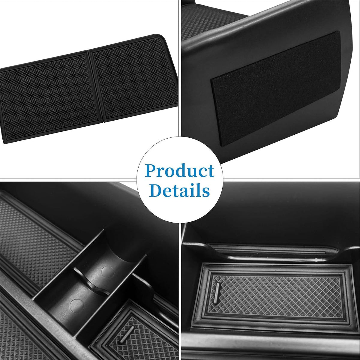Zxiaochun 2PCS Center Console Organizer for 2023 2024 2025 2026 Honda Pilot