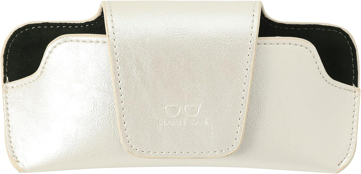 Sunglass Holder for Car Visor, Car Sunglasses Holder Leather, Eyeglasses Holder Glasses Storage Case Visor Accessories