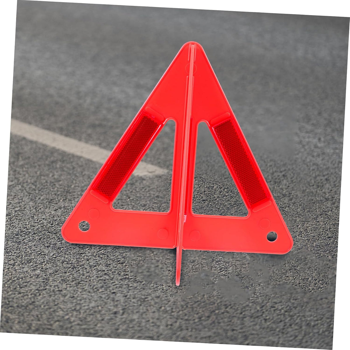 Foldable Reflective Triangle Road Warning Sign for Car Emergencies